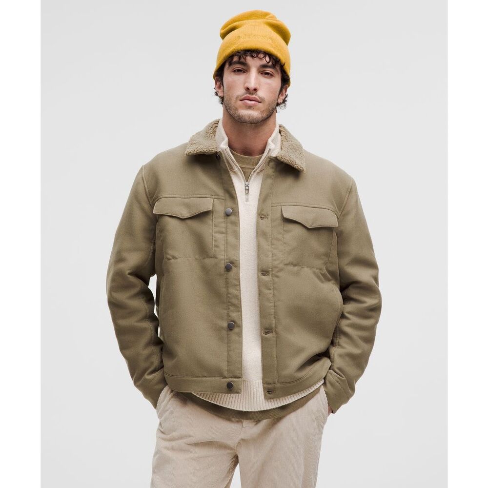 Lululemon Sueded Utility Jacket Men’s Green Size XL NWT
